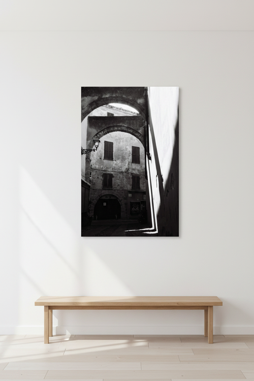 Alghero Old Town Archway Canvas – Nordic
