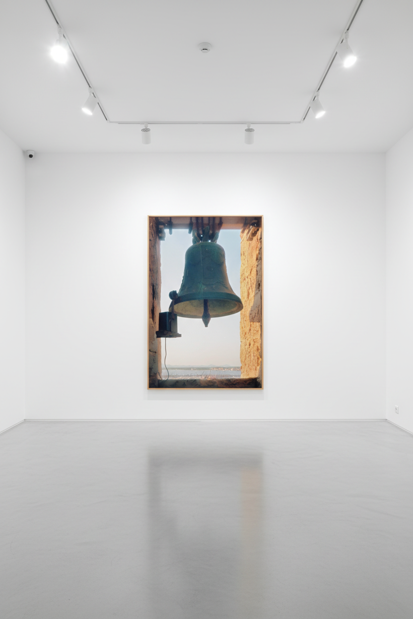 The Bell of Alghero Canvas — Gallery Mockup
