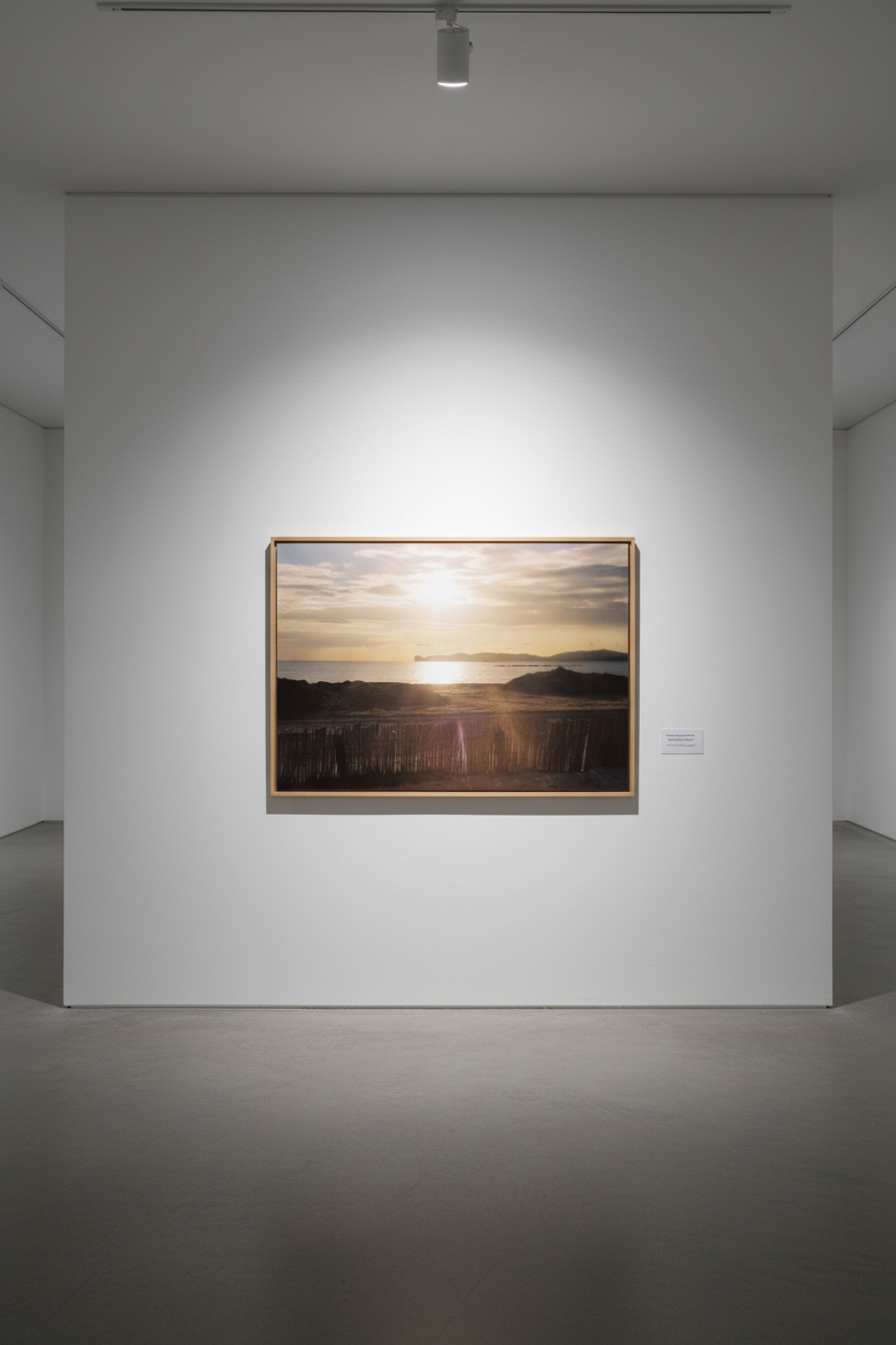 The Last Light Canvas — Gallery Mockup