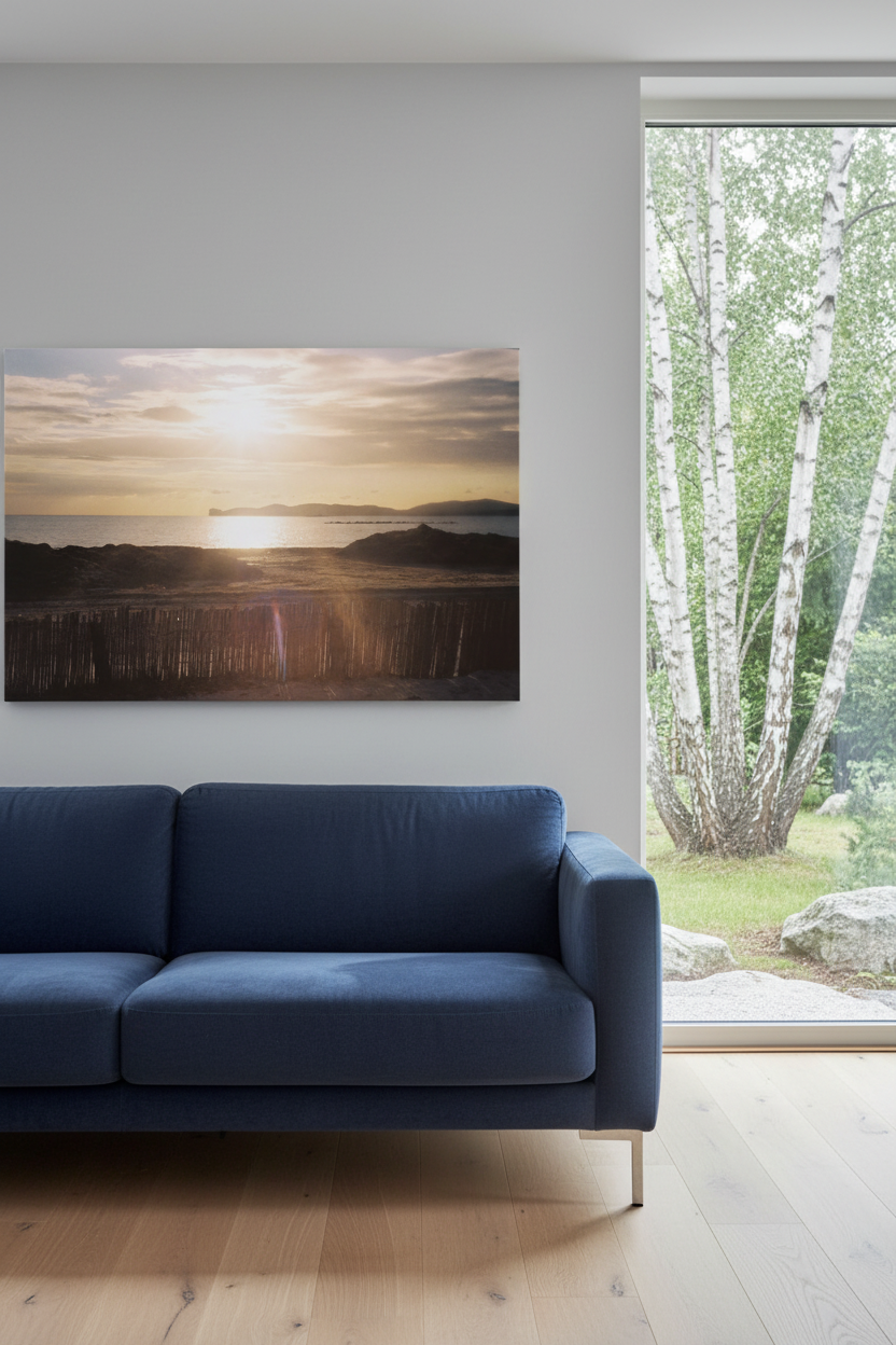 The Last Light Canvas — Nordic Apartment