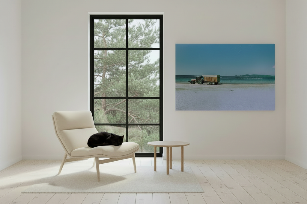 Tractor — Nordic Apartment with Black Cat